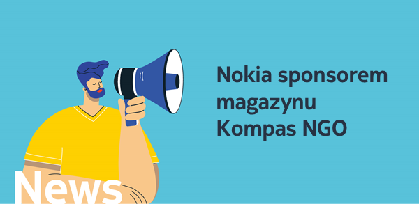 Nokia sponsorem magazynu Kompas NGO
